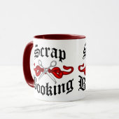 Schrott Buchung Tattoo Tasse (Vorderseite Links)