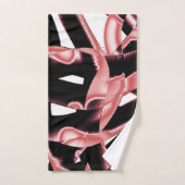 Schrott oder Klebeband auf weiß Badhandtuch Set (Handtuch)