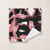 Schrott oder Klebeband auf weiß Badhandtuch Set (Waschlappen)