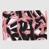 Schrott oder Klebeband auf weiß Golfhandtuch (Horizontal)