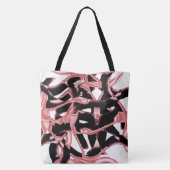 Schrott oder Klebeband auf weiß Tasche (Rückseite)