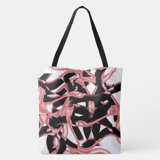 Schrott oder Klebeband auf weiß Tasche (Rückseite)