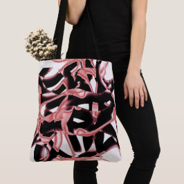 Schrott oder Klebeband auf weiß Tasche