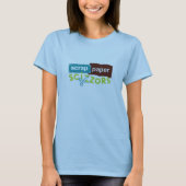 Schrott-Papier Scizzors Logo T-Shirt (Vorderseite)