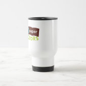 Schrott-Papier Scizzors Reise-Tasse Reisebecher (Mittel)