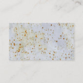 Schrott und Auto recycelnd Visitenkarte (Rückseite)