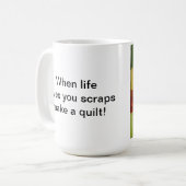 Schrotte Quilters Tasse (Vorderseite Links)