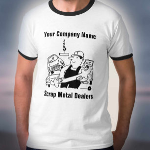 Schrotthändler Cartoon T-Shirt