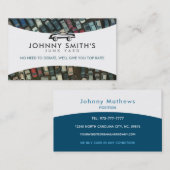 Schrottplatz-Slogans Visitenkarte (Vorne/Hinten)