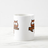 Schrullige Eulen Kaffeetasse (Mittel)