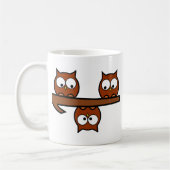 Schrullige Eulen Kaffeetasse (Links)