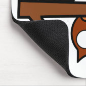 Schrullige Eulen Mousepad (Ecke)