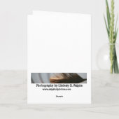 Schrullige Mantarochen-Gruß-Karte Karte (Rückseite)