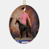 Schrullige Verzierung Keramik Ornament (Rechts)