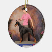 Schrullige Verzierung Keramik Ornament (Links)