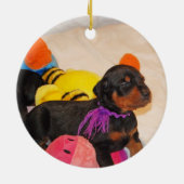 Schrullige Verzierung Keramik Ornament (Hinten)