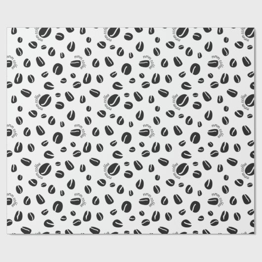 Schrulliges Kaffee-" Packpapier der (Flach)