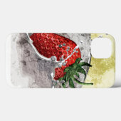Schrumpfen von Erdbeeren Case-Mate iPhone Hülle (Rückseite (Horizontal))