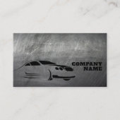 Schrumpfmetalleffekt, Auto-Händler Visitenkarte (Vorderseite)