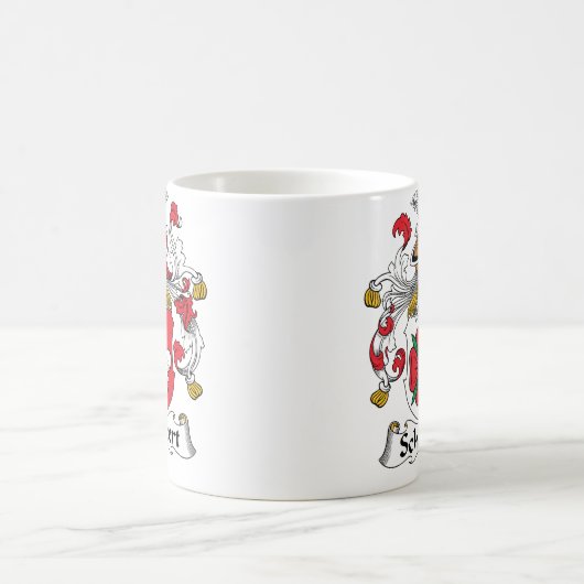Schubert Familienwappen Kaffeetasse (Mittel)