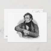schubert postkarte (Vorne/Hinten)