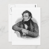 schubert postkarte (Vorne/Hinten)