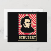 Schubert Postkarte (Vorne/Hinten)