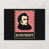 Schubert Postkarte (Vorderseite)