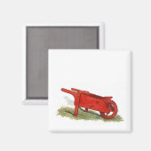 Schubkarre Magnet (Vorderseite/Rückseite)