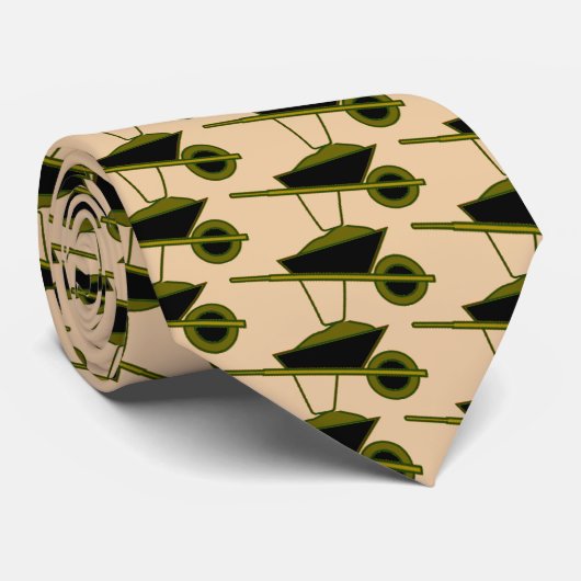 Schubkarre - Pfirsich Krawatte (Gerollt)