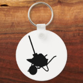 Schubkarre Schlüsselanhänger (Vorderseite)