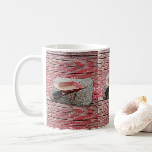 Schubkarre Tasse (Mit Donut)
