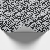 Schubkarre, Übungsgerät Geschenkpapier (Ecke)