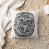 Schubkissen mit niedlichem Igel-Design Kissen (Decke)