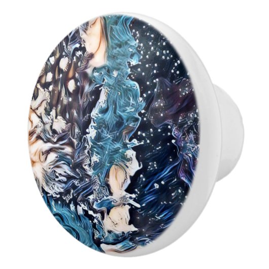 Schubknöpfe für Küstengewässer Keramikknauf (Rechts)