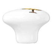 Schublade / Kabinettbügel - SRF Keramikknauf (Seitenansicht)