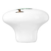 Schublade / Kabinettbügel - SRF Keramikknauf (Seitenansicht)