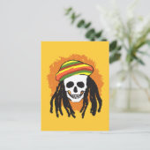 Schubschädel Postkarte (Stehend Vorderseite)