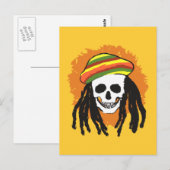 Schubschädel Postkarte (Vorne/Hinten)