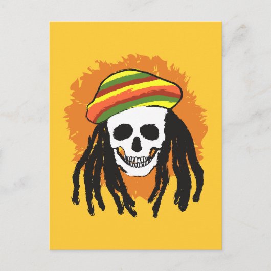 Schubschädel Postkarte (Vorderseite)