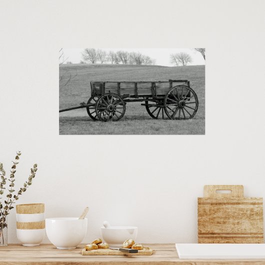 Schubwagen Poster (Küche)