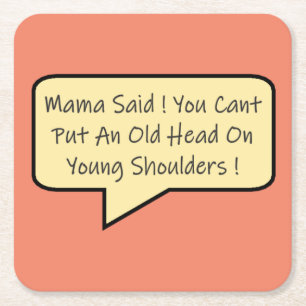 SCHÜCHER FÜR MÄNNER UND TOCHTER UND SONNEN, RECHTECKIGER PAPPUNTERSETZER