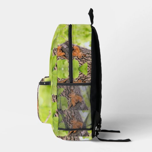 schüchtern bedruckter rucksack (Rechts)