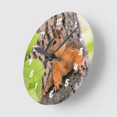 schüchtern runde wanduhr (Winkel)