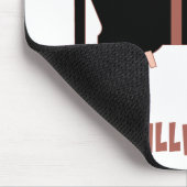 Schüchtern Sie ein Socky ein Mousepad (Ecke)