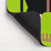 Schüchtern Sie ein Socky ein Mousepad (Ecke)