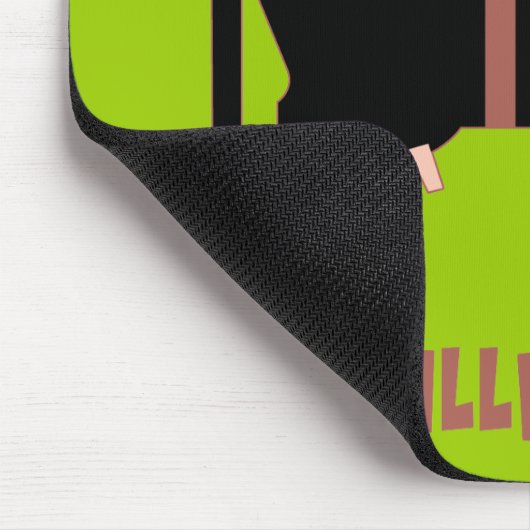 Schüchtern Sie ein Socky ein Mousepad (Ecke)