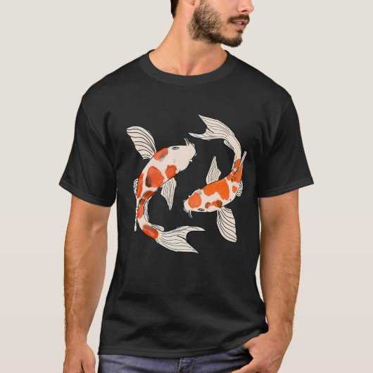 Schüchtern wie ein Koi T-Shirt (Vorderseite)