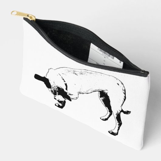 Schüchterne Freude-Tasche Zubehörtasche (Offen)