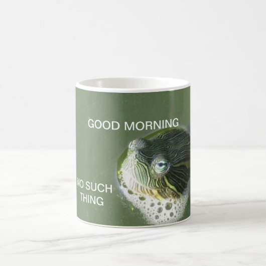 Schüchterne Schildkröte-Kaffee-Tasse Kaffeetasse (Mittel)